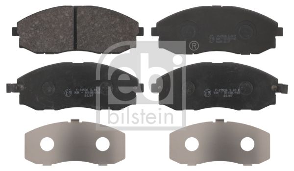 FEBI BILSTEIN Комплект тормозных колодок, дисковый тормоз 16680